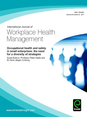 cover image of International Journal of Workplace Health Management, Volume 4, Issue 2